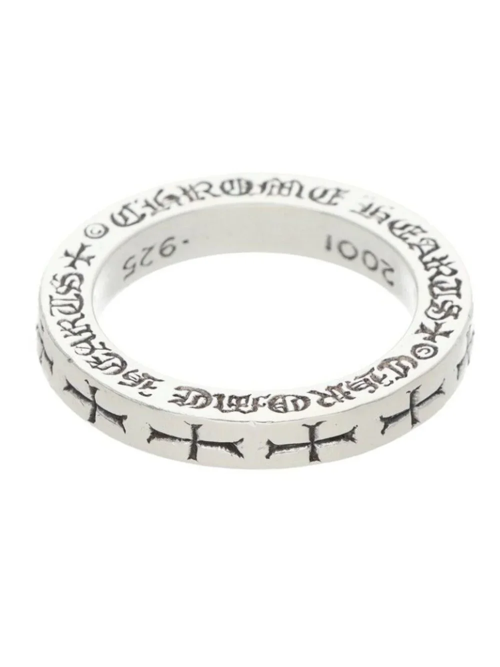 Chrome Hearts Spacer Silver Ring